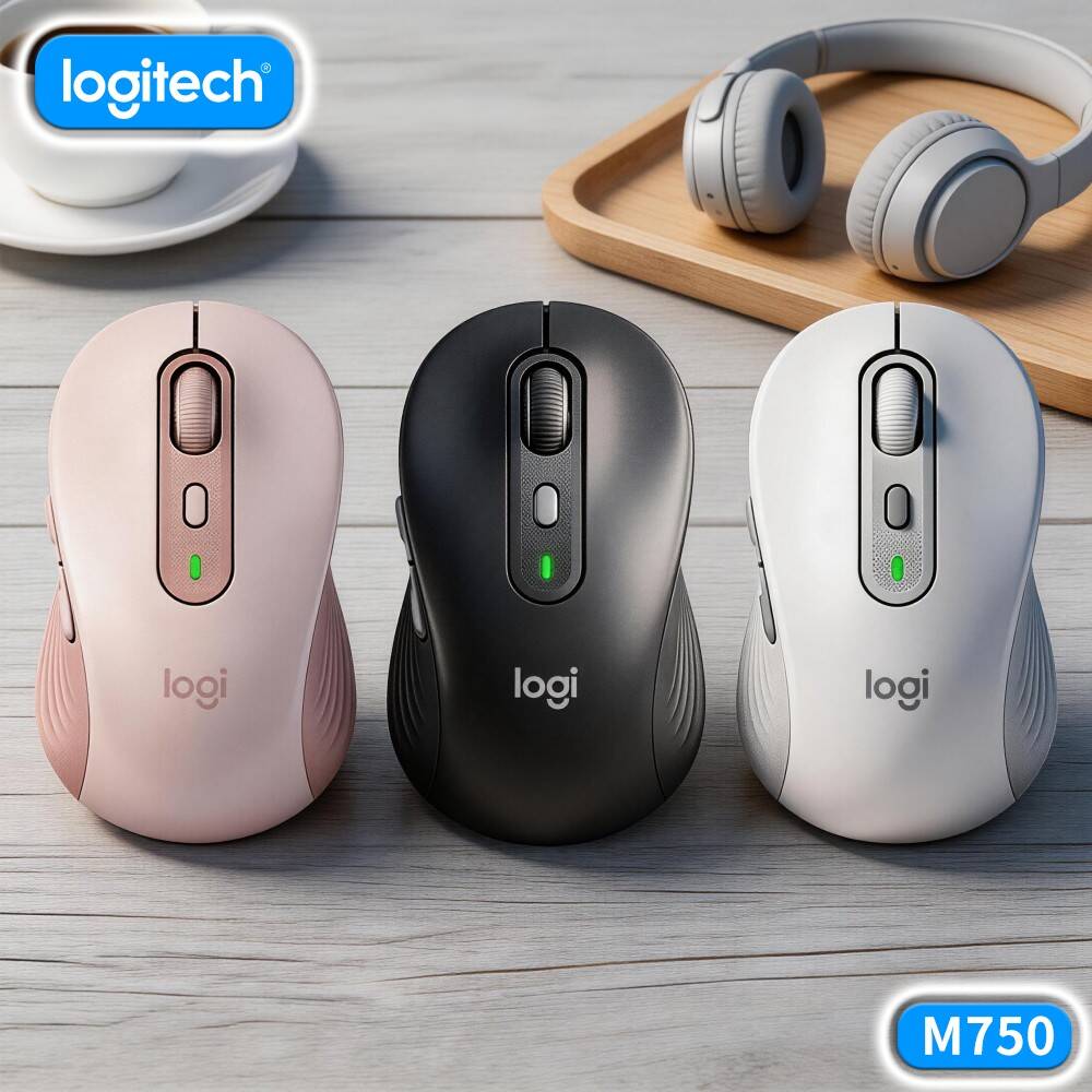 Pc Gaming Logitech - Logitech M650/M650L Wireless Ergonomic Mouse -