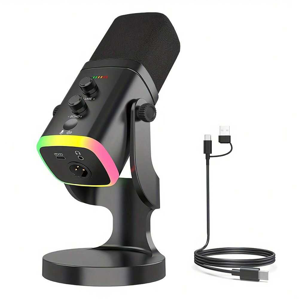 Pc Gaming Youtube - XLR/USB Dynamic Microphone for Streaming &