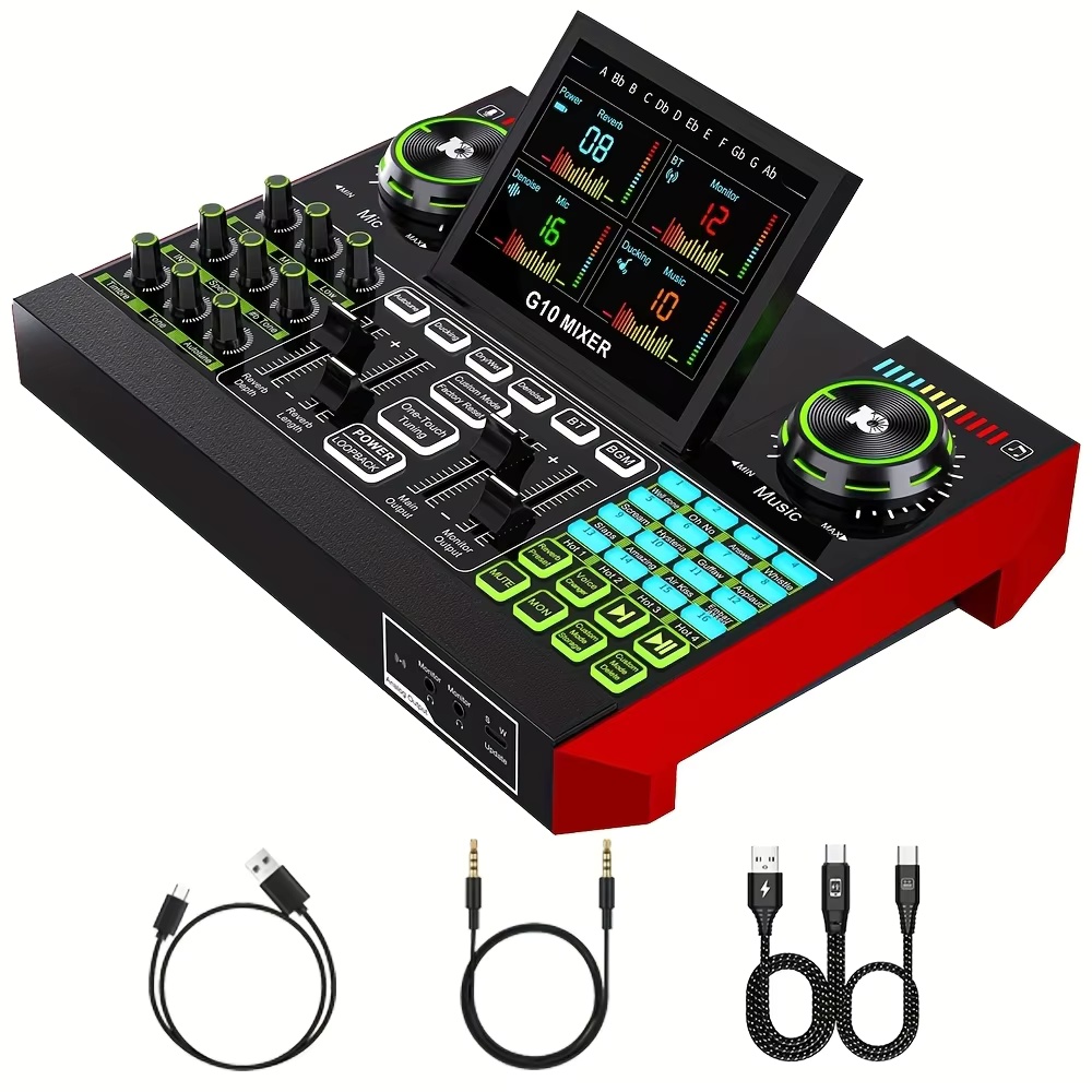 Pc Gaming Youtube - Tenlamp G10 Podcast Microphone Bundle Live