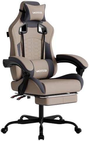 Pc Gaming Chair - Gaming Chair with Massage,Ergonomic PC Gaming