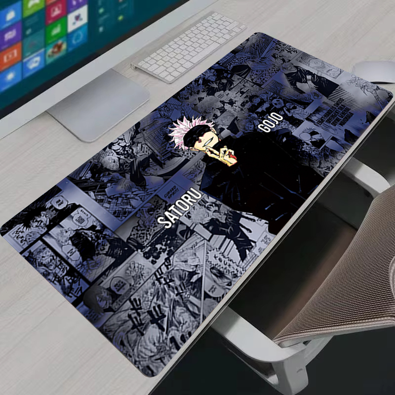 Pc Gaming Keyboard And Mouse - Mouse Pad Cool Anime Jujutsu Kaisen