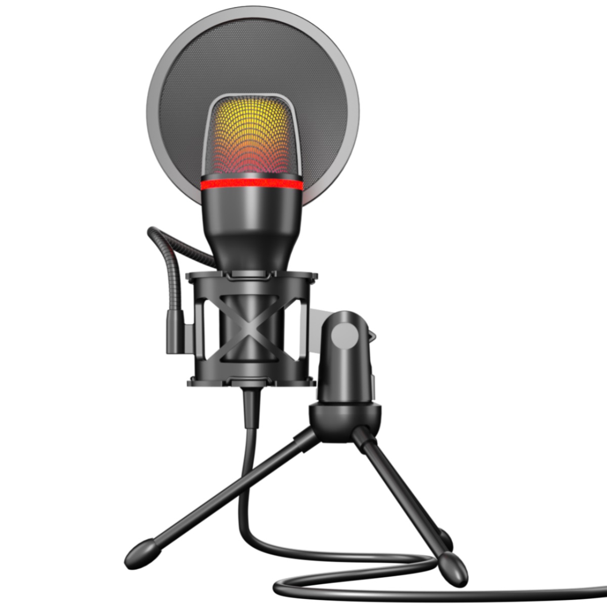 Pc Gaming Live Streaming - Professional Condenser Microphone For Computer PC