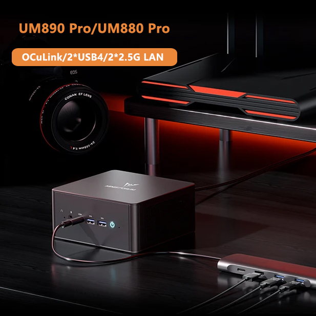 Pc Gaming Compact - MINISFORUM OCuLink Gaming Mini PC UM890