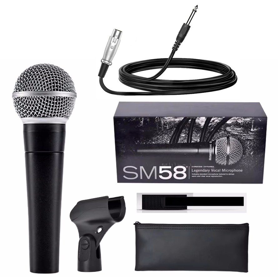Pc Gaming Live Streaming - Karaoke Dynamic Microphone Professional Wired Mic