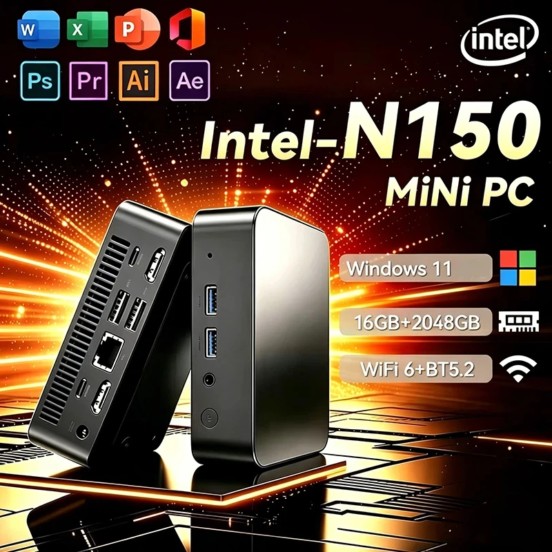 Pc Gaming Compact - NEW Mini PC Windows 11 Intel