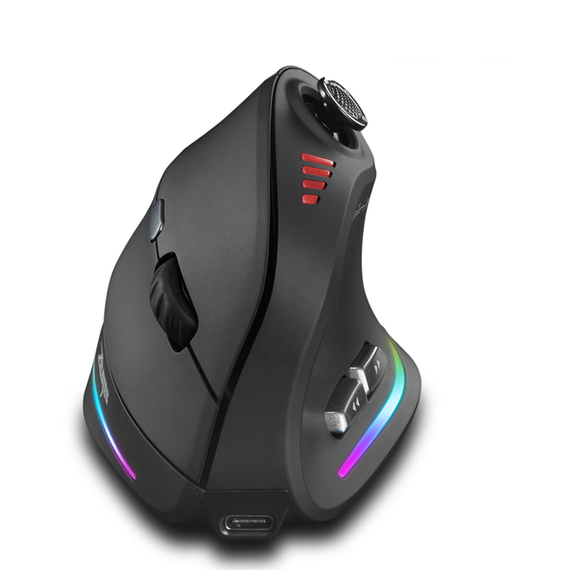 Pc Gaming Simulator - Jomaa RGB Backlit Wireless Vertical Mouse