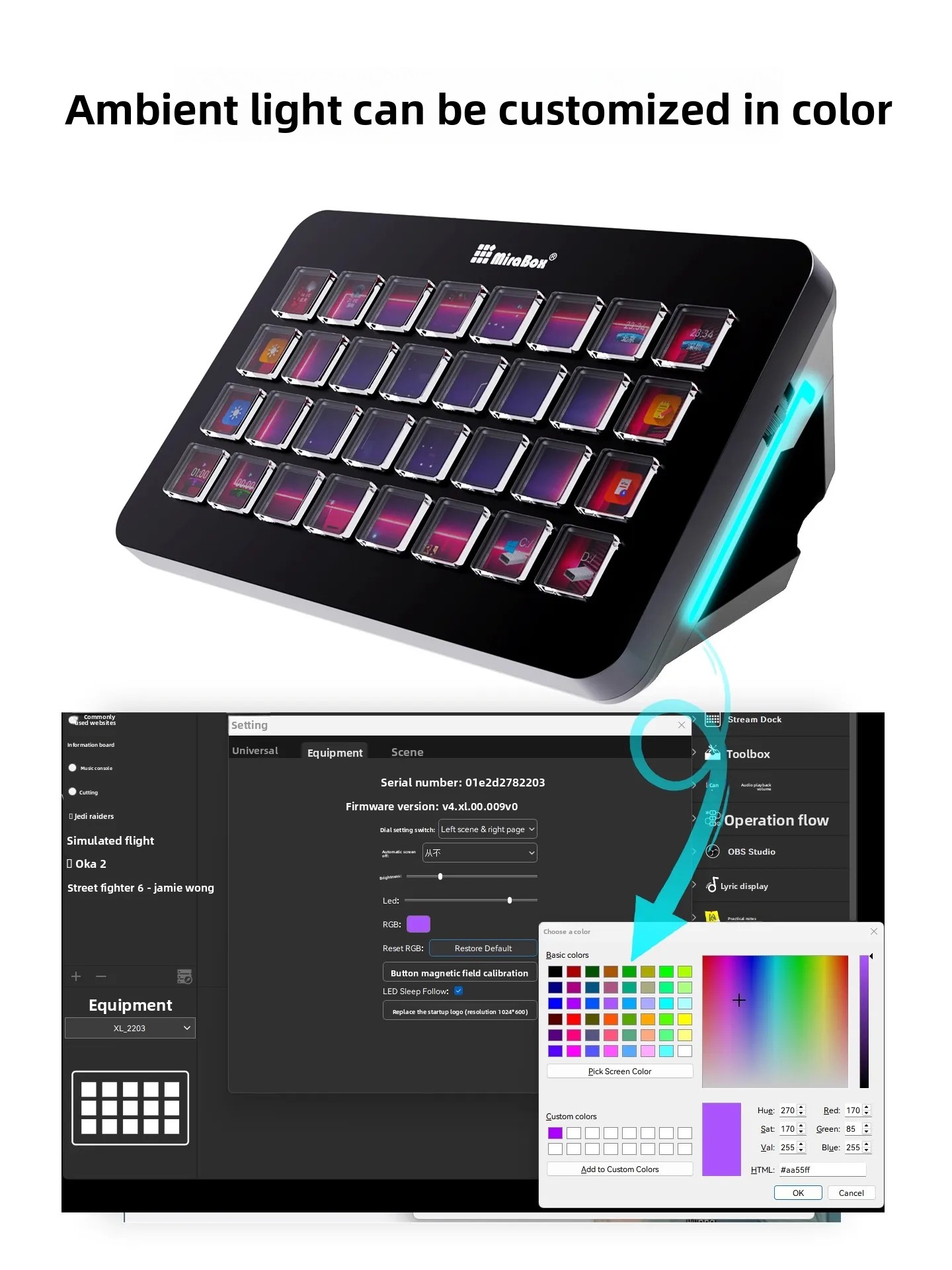 Mirabox XL Stream Deck Macro K - đánh giá và giá Pc Gaming Live Streaming