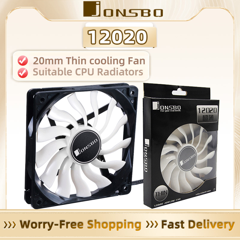 JONSBO 12020 120mm DC 12V 3Pin - đánh giá và giá Pc Gaming Ultra