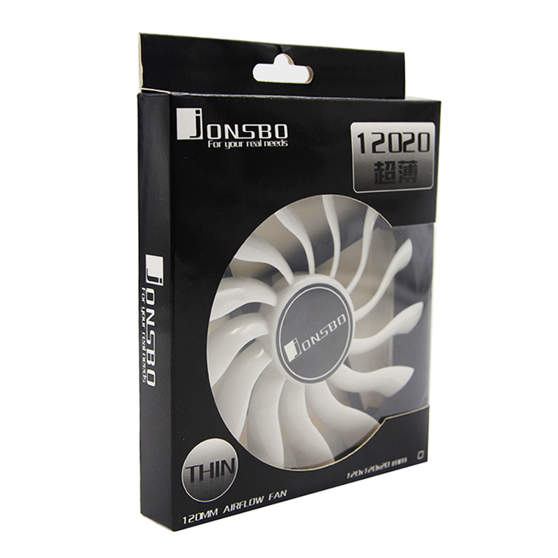 JONSBO 12020 120mm DC 12V 3Pin - đánh giá và giá Pc Gaming Ultra