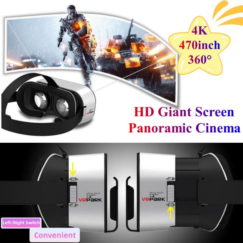 V5 4K Virtual Reality VR Glass - đánh giá và giá Pc Gaming Vr Headset