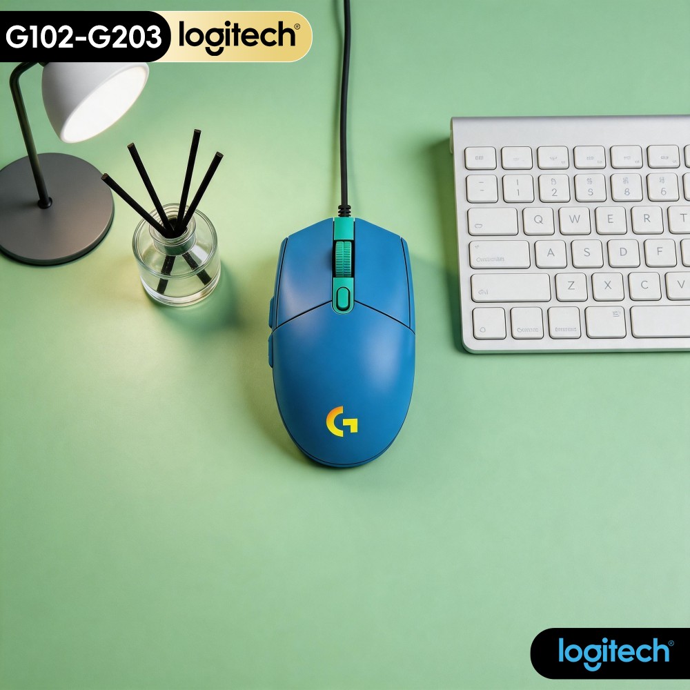 G102 Logitech G203 Mouse, Ligh - đánh giá và giá Pc Gaming Logitech