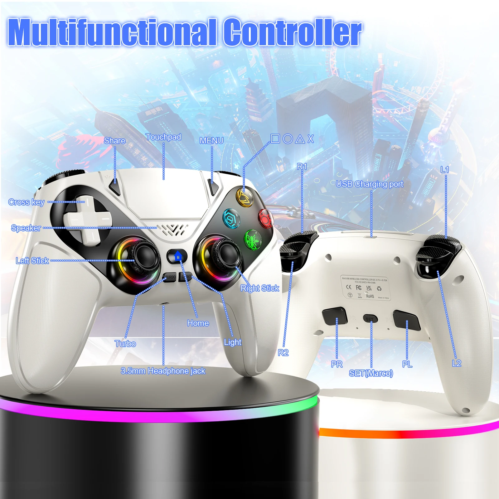 Wireless Controller Gamepad Fo - đánh giá và giá Pc Gaming Emulator
