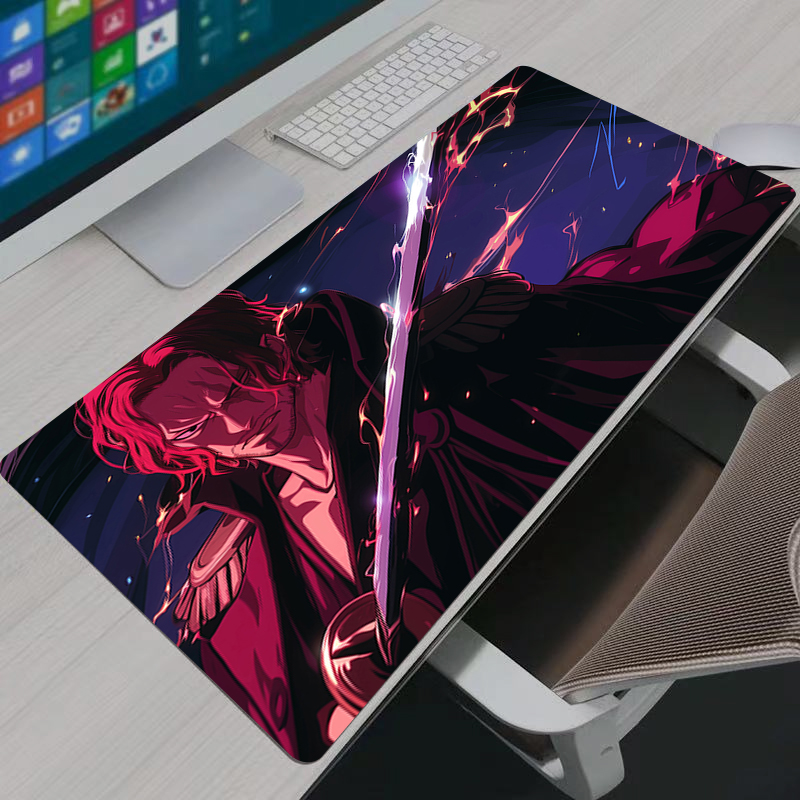 One Piece Shanks Mouse Pad Lar - đánh giá và giá Pc Gaming Keyboard And Mouse
