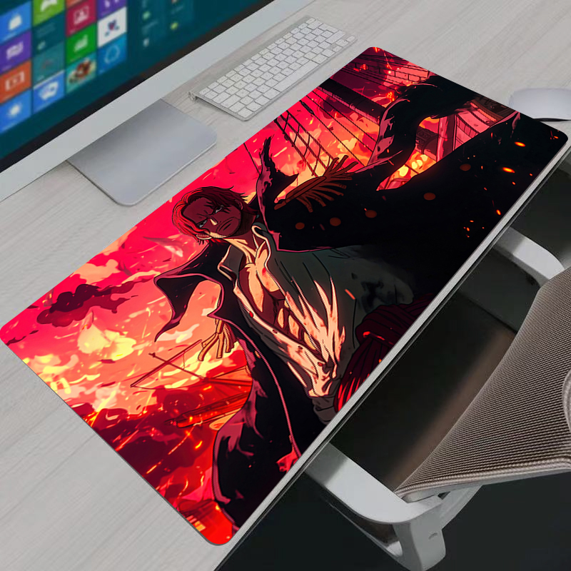 One Piece Shanks Mouse Pad Lar - đánh giá và giá Pc Gaming Keyboard And Mouse