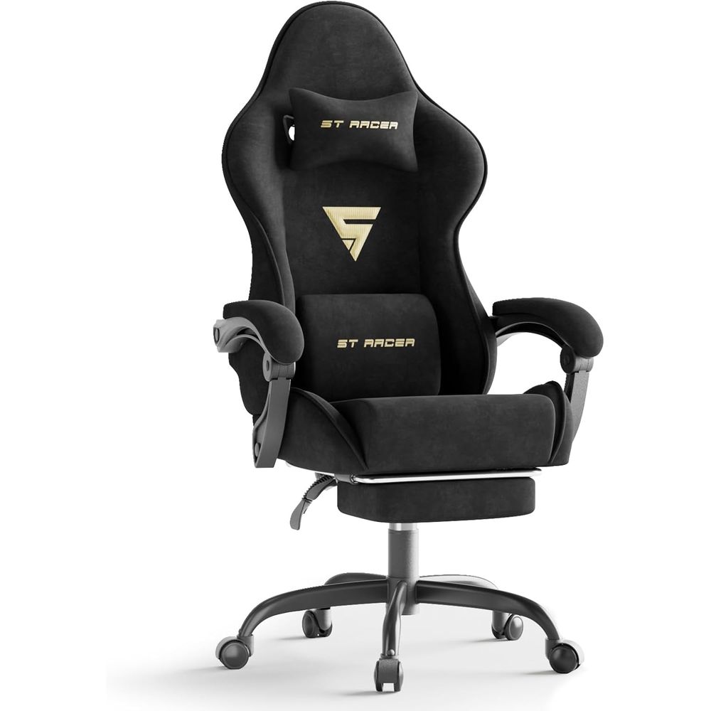 Velvet abric Ergonomic Gaming  - đánh giá và giá Pc Gaming Chair