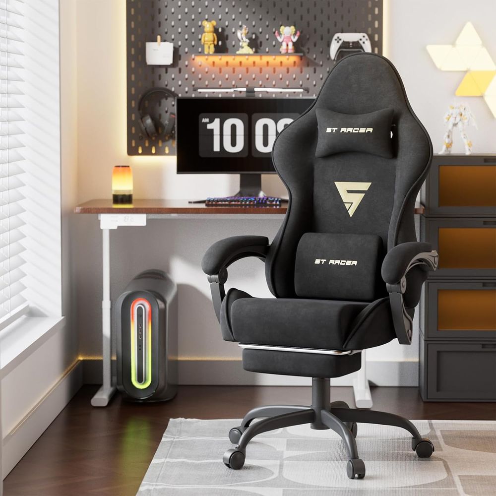 Velvet abric Ergonomic Gaming  - đánh giá và giá Pc Gaming Chair