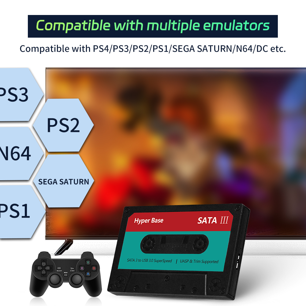 Portable PN500G/2T Game Hard D - đánh giá và giá Pc Gaming Emulator