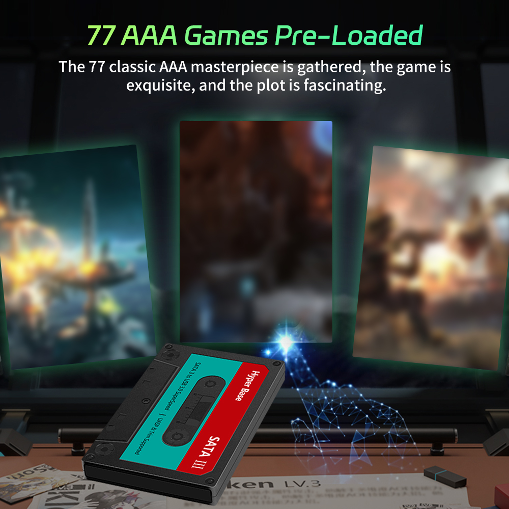 Portable PN500G/2T Game Hard D - đánh giá và giá Pc Gaming Emulator