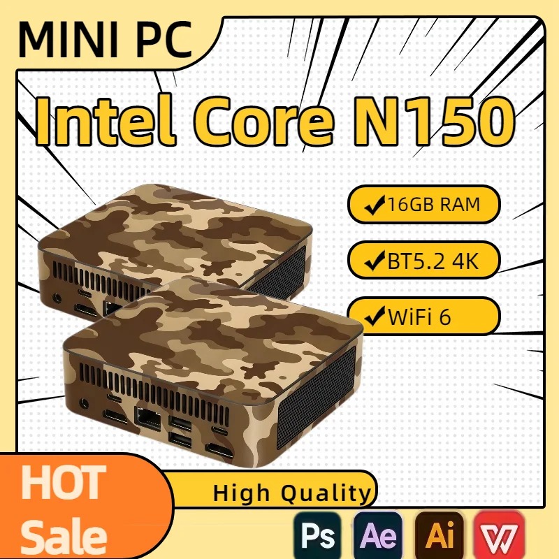 Compact Mini Pc Intel N150 Min - đánh giá và giá Pc Gaming Compact