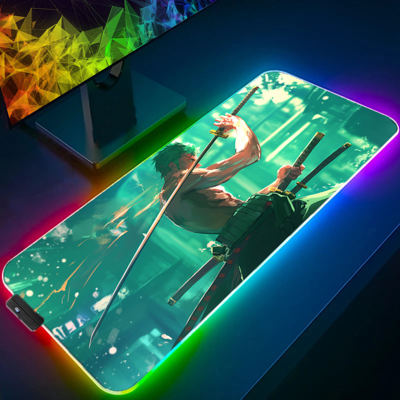ONE PIECE Zoro Mouse Pad RGB G - đánh giá và giá Pc Gaming Simulator