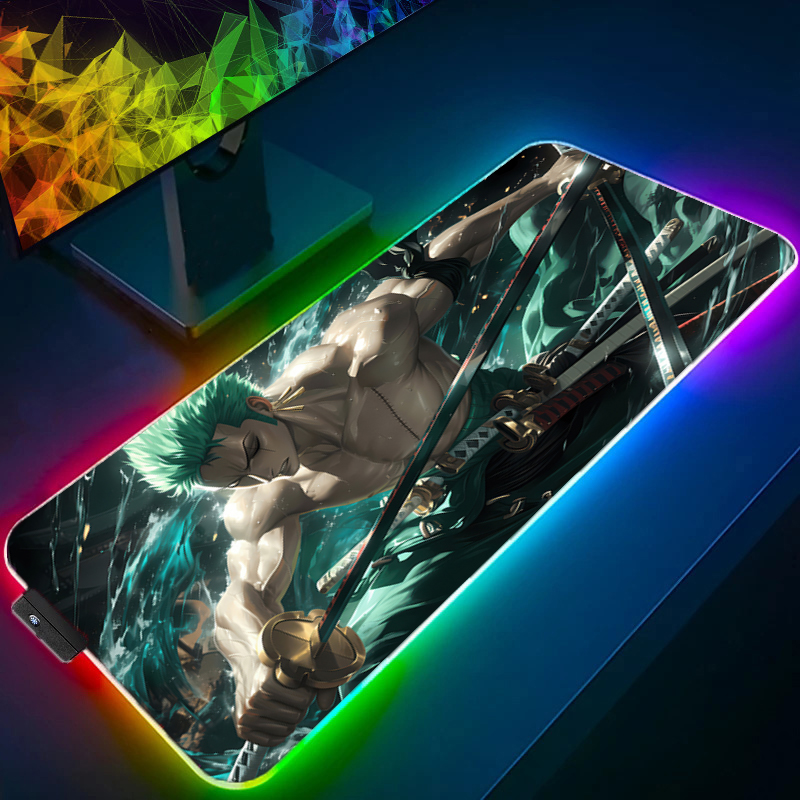 ONE PIECE Zoro Mouse Pad RGB G - đánh giá và giá Pc Gaming Simulator