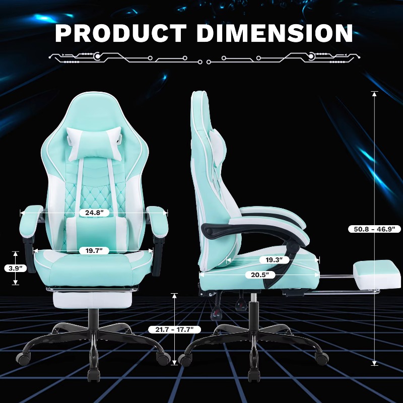 Gaming Chair With Massage Ergo - đánh giá và giá Pc Gaming Chair