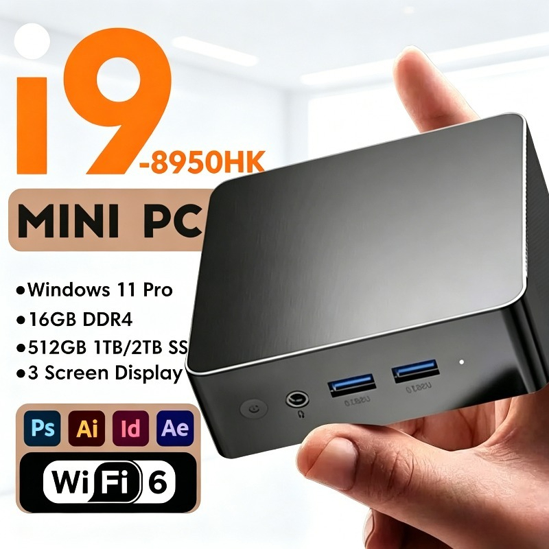 Intel Core i9 8950HK  Mini PC  - đánh giá và giá Pc Gaming Compact