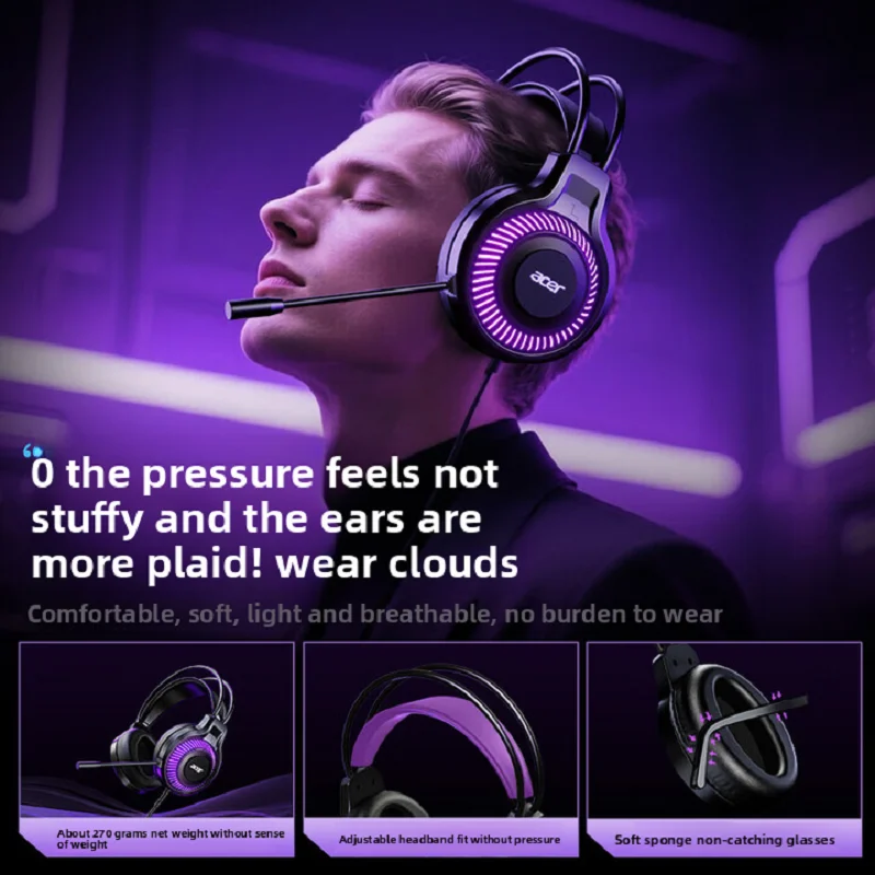 Acer Gaming Headset Gamer 7.1  - đánh giá và giá Pc Gaming Vr Headset