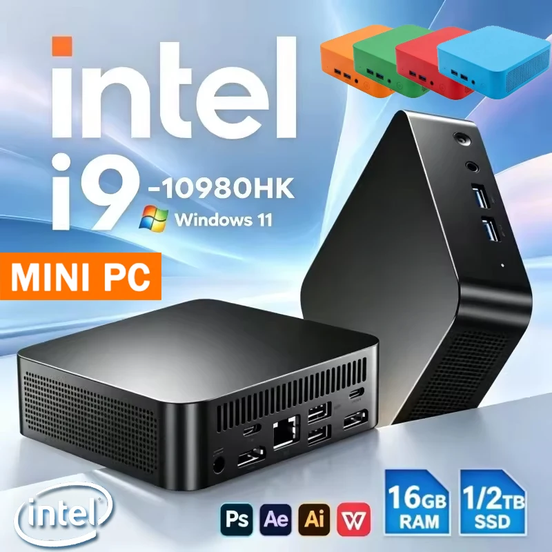 Intel i9 10980HK Mini PC Dual  - đánh giá và giá Pc Gaming Compact