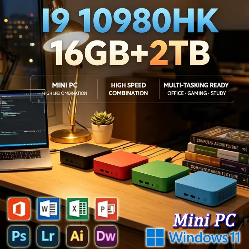 Intel i9 10980HK Mini PC Dual  - đánh giá và giá Pc Gaming Compact