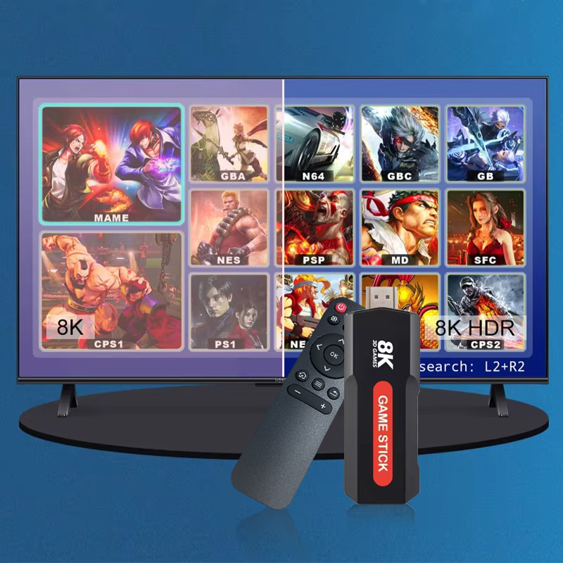 X2 Game Stick HD 4K 8K 3D Cons - đánh giá và giá Pc Gaming Emulator