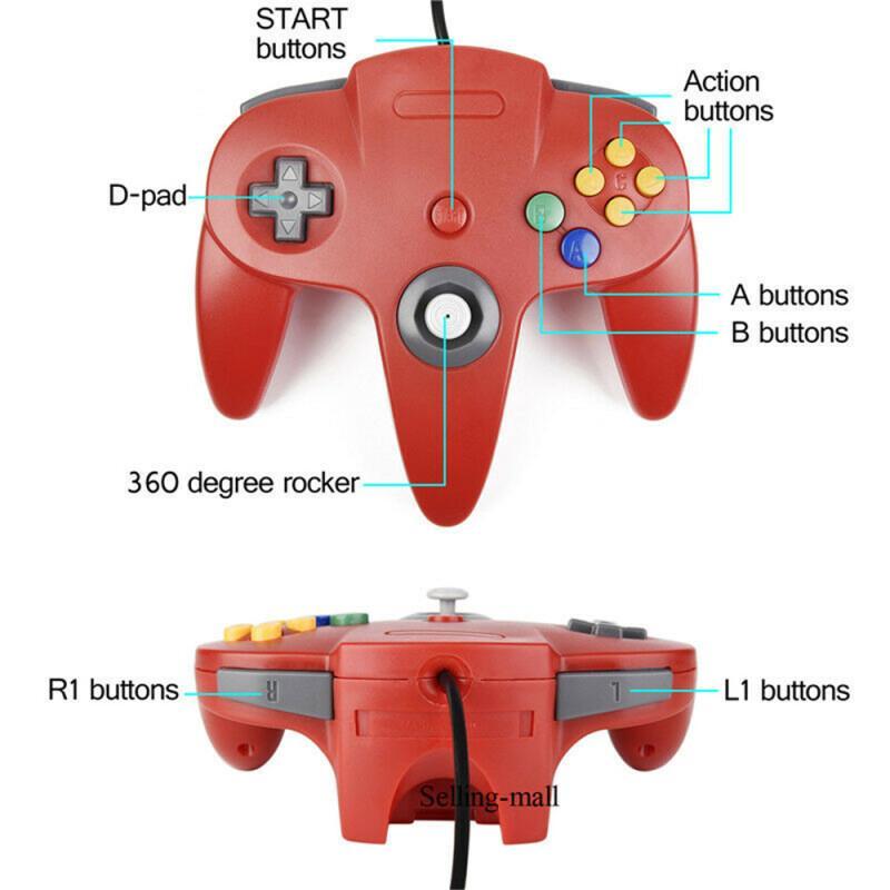 N64 Controller Classic USB Wir - đánh giá và giá Pc Gaming Emulator