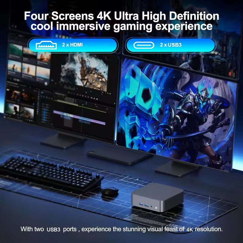 2026 Intel N150 Mini PC Portab - đánh giá và giá Pc Gaming Compact